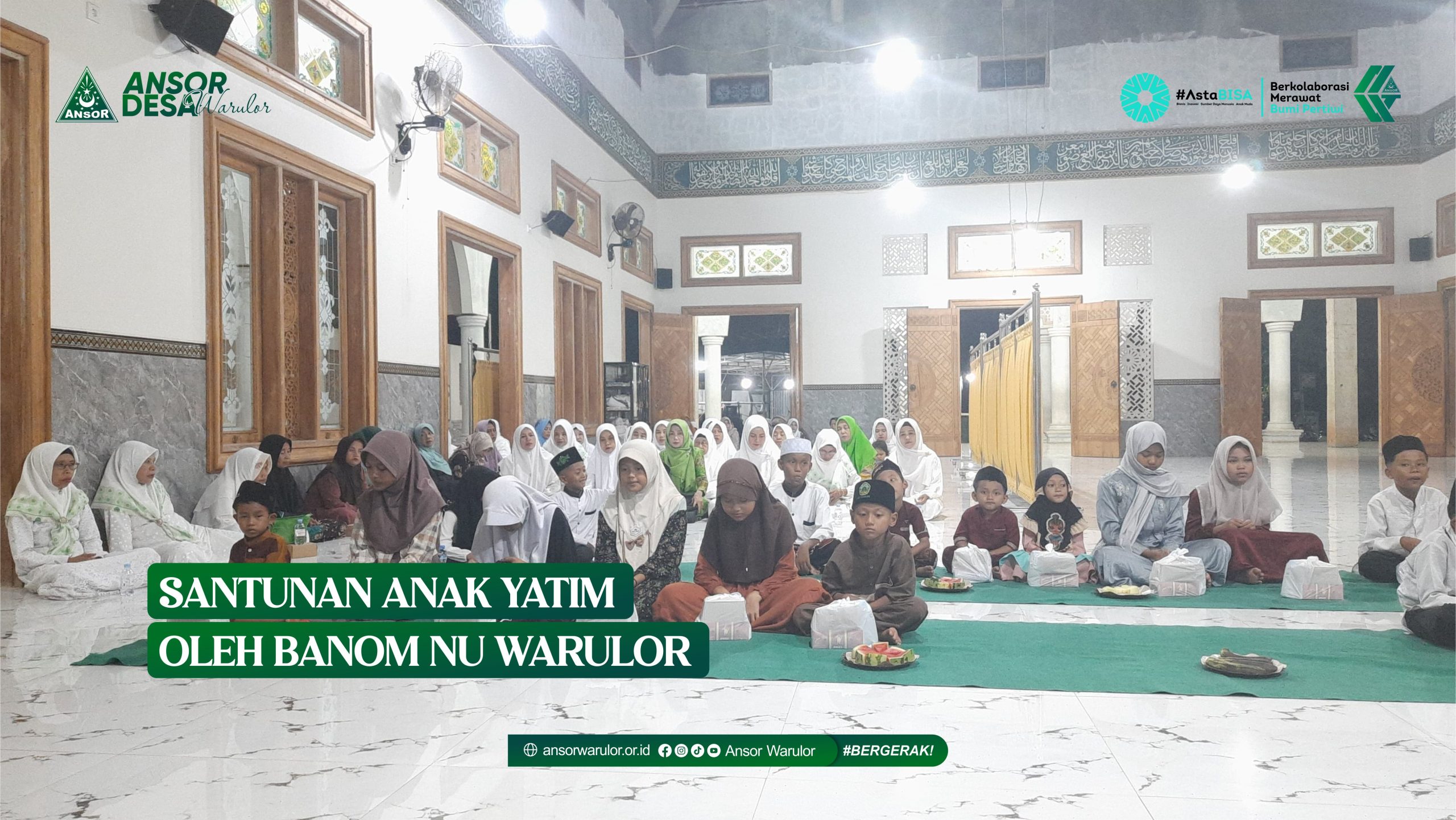 MEMBANGUN MASYARAKAT YANG PEDULI TERHADAP ANAK YATIM MELALUI SANTUNAN 10 MUHARAM