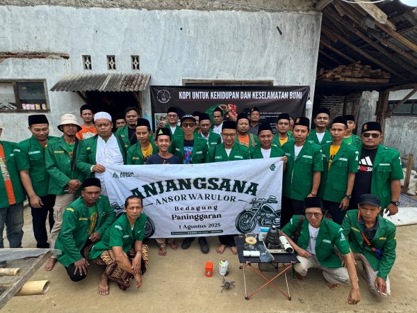 Anjangsana Penuh Makna: GP Ansor Ranting Warulor Menyapa Paninggaran