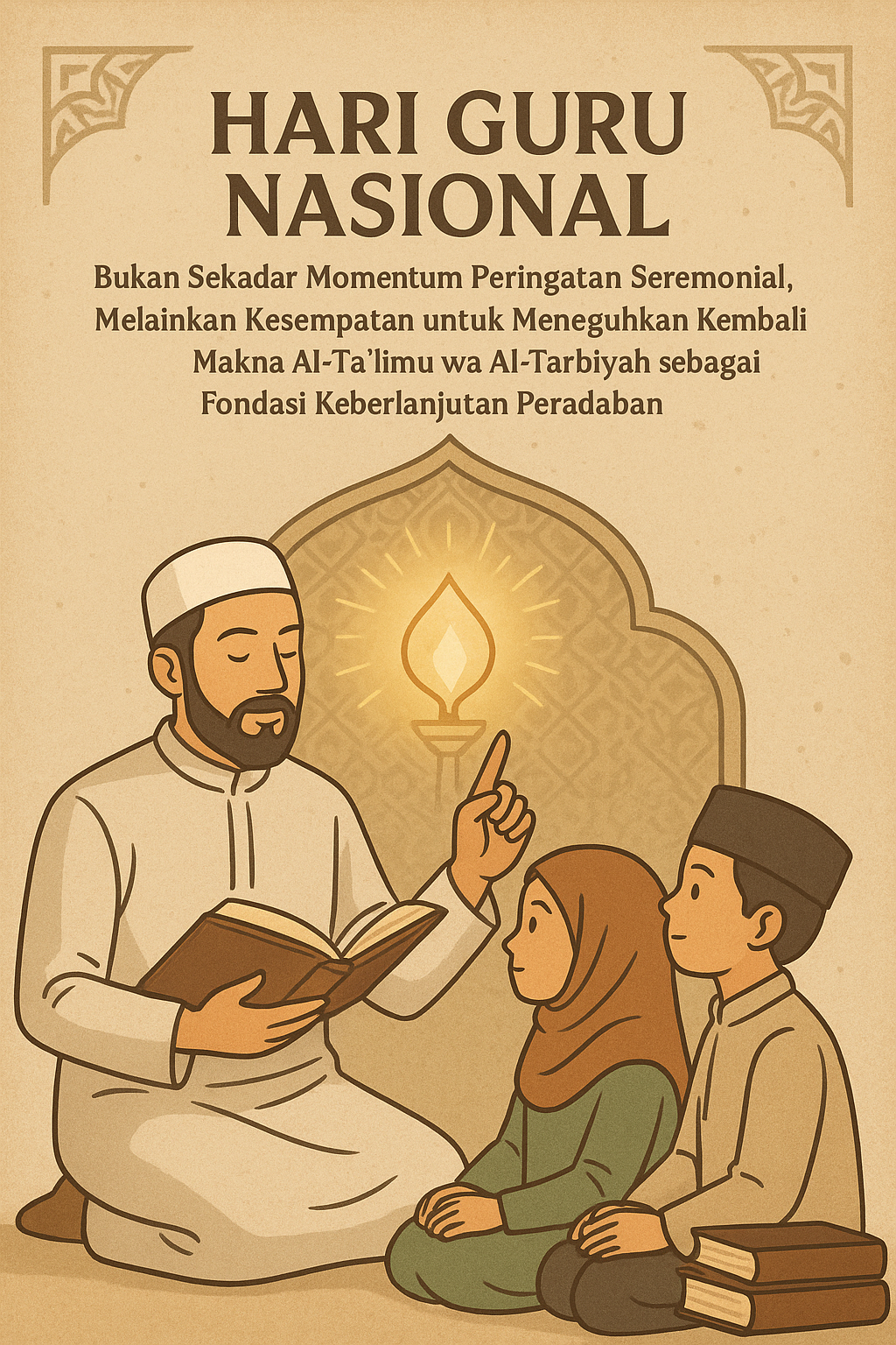 Sang Penjaga Cahaya Peradaban dan Pewaris Para Nabi.