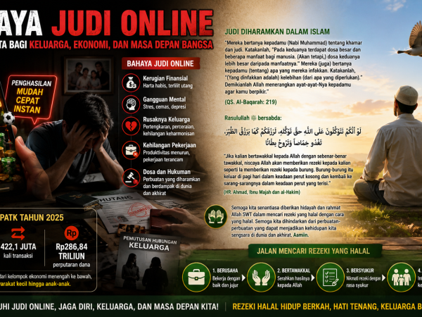 Bahaya Judi Online: Ancaman Nyata bagi Keluarga, Ekonomi, dan Masa Depan Bangsa